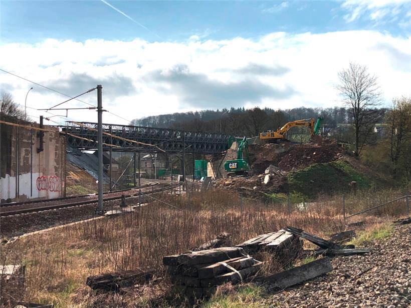 Die 62 Jahre alte Brücke in Colmar-Pont gehört seit wenigen Tagen der Vergangenheit an
