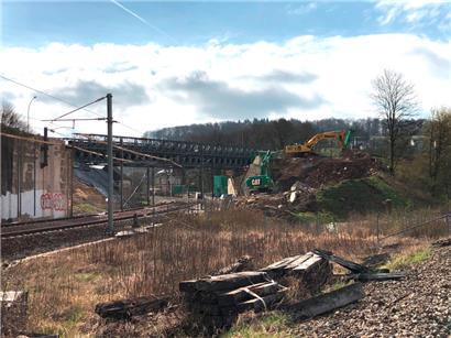 Die 62 Jahre alte Brücke in Colmar-Pont gehört seit wenigen Tagen der Vergangenheit an

