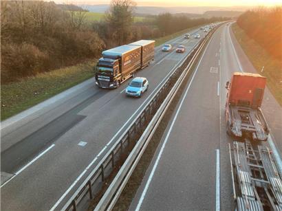 Die  64 zwischen der luxemburgischen Grenze und der Abfahrt Trier wird in diesem Jahr zur Großbaustelle
