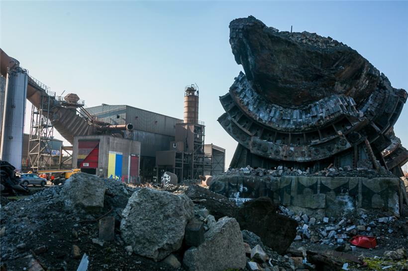 Die 7. Cueva-Ausstellung „Metzeschmelz“ nutzt wie nie zuvor eine beeindruckende und größtenteils unbekannte Kulisse, den ehemaligen Industriestandort Esch-Schifflingen
