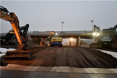 Die A3 bekommt in beide Fahrtrichtungen eine Spur dazu
