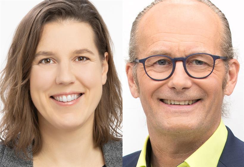 Die Abgeordnete Stéphanie Empain und der Minister Claude Turmes bilden die Doppelspitze der Grünen im Norden
