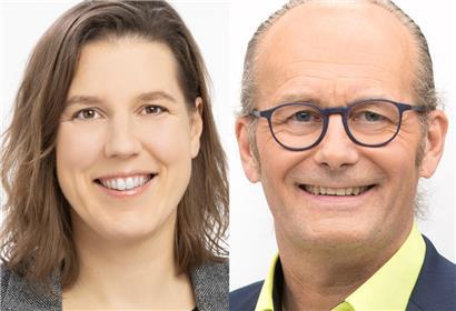 Die Abgeordnete Stéphanie Empain und der Minister Claude Turmes bilden die Doppelspitze der Grünen im Norden
