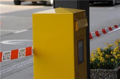 Die Alarmanlage der Post scheint ihren Zweck zu erfüllen
