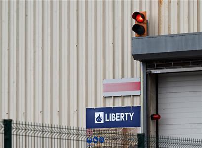 Die Ampel am Eingangstor von Liberty Steel wird so schnell nicht mehr auf Grün schalten
