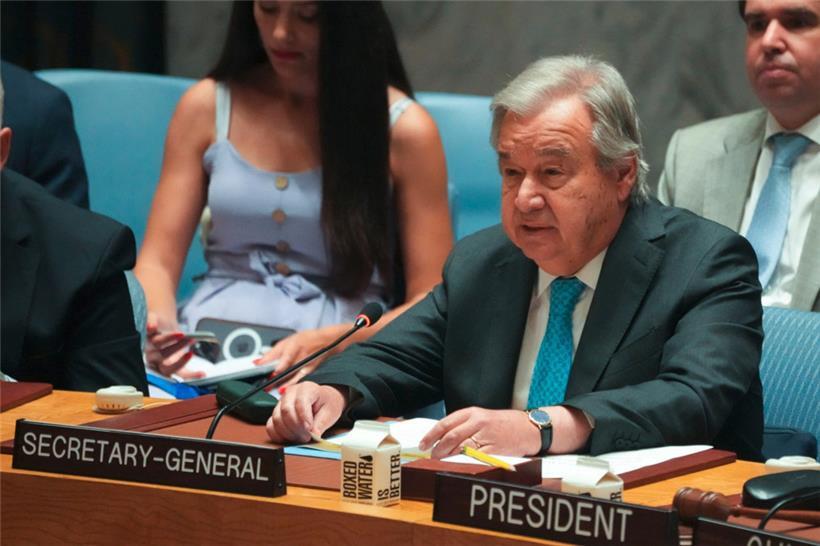 Die Amtszeit von UN-Generalsekretär António Guterres endet am 31. Dezember 2026
