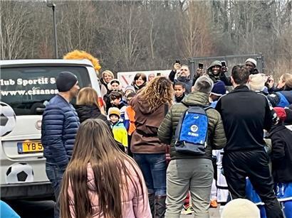 Die Ankunft des Stars
