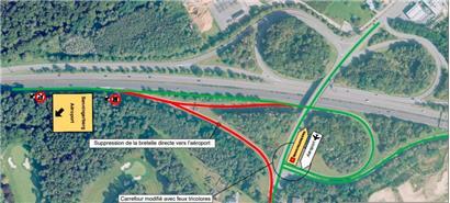 Die Arbeiten an dem neuen Schienennetz dauern voraussichtlich bis Frühjahr 2024 an
