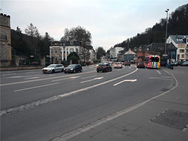Die Arbeiten werden von der place Dargent über den „Eecher Bierg“ bis hin zum Boulevard Royal gehen
