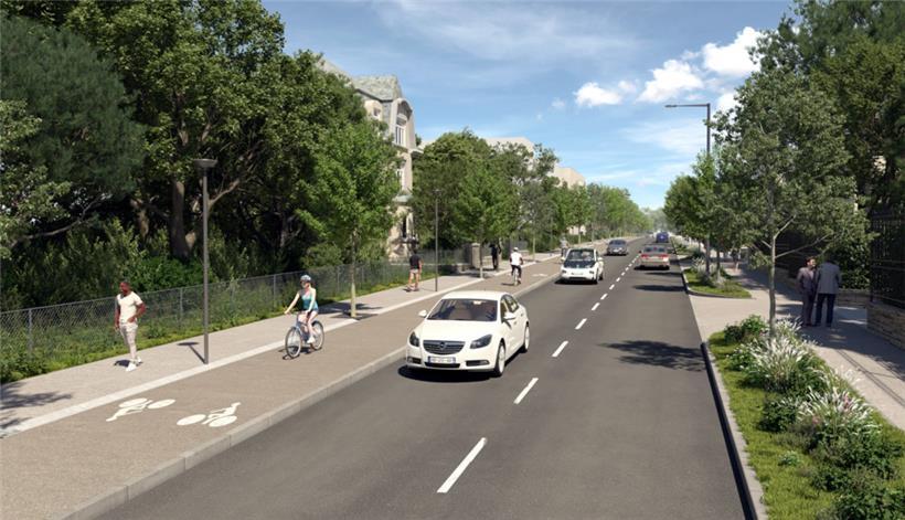 Die Arloner Straße soll grüner werden
