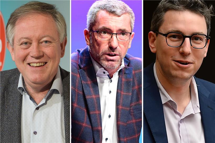 Die Asbl „CSV-Freundeskreis“ hat ihrem Parteipräsidenten Frank Engel (Mitte) offenbar ein Gehalt bezahlt – für den Piraten Sven Clement (rechts) ein Beleg dafür, wie anfällig das derzeitige Modell der Parteienfinanzierung ist. Einen Gesetzesvorschlag, der Änderung bringen soll, hat Alex Bodry (LSAP, links) mitformuliert.
