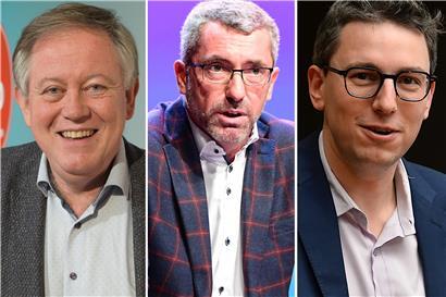 Die Asbl „CSV-Freundeskreis“ hat ihrem Parteipräsidenten Frank Engel (Mitte) offenbar ein Gehalt bezahlt – für den Piraten Sven Clement (rechts) ein Beleg dafür, wie anfällig das derzeitige Modell der Parteienfinanzierung ist. Einen Gesetzesvorschlag, der Änderung bringen soll, hat Alex Bodry (LSAP, links) mitformuliert.
