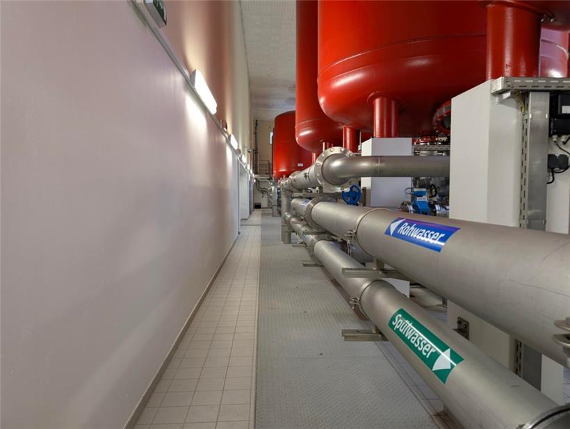 Die Aufbereitungsanlage
