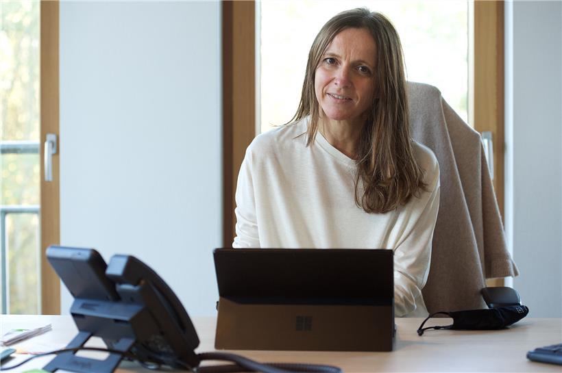 Die Aufgabe von Flore Schank ist es, den Überblick über das Ganze zu haben
