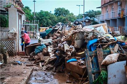 Die Aufräumarbeiten in der von der Flutkatastrophe heimgesuchten spanischen Stadt Valencia werden wohl noch viele Tage, wenn nicht Wochen in Anspruch nehmen
