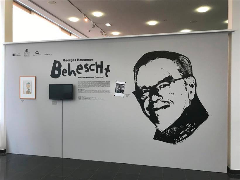 Die Ausstellung bietet einen sehr tiefen Einblick in die Seele des Autors
