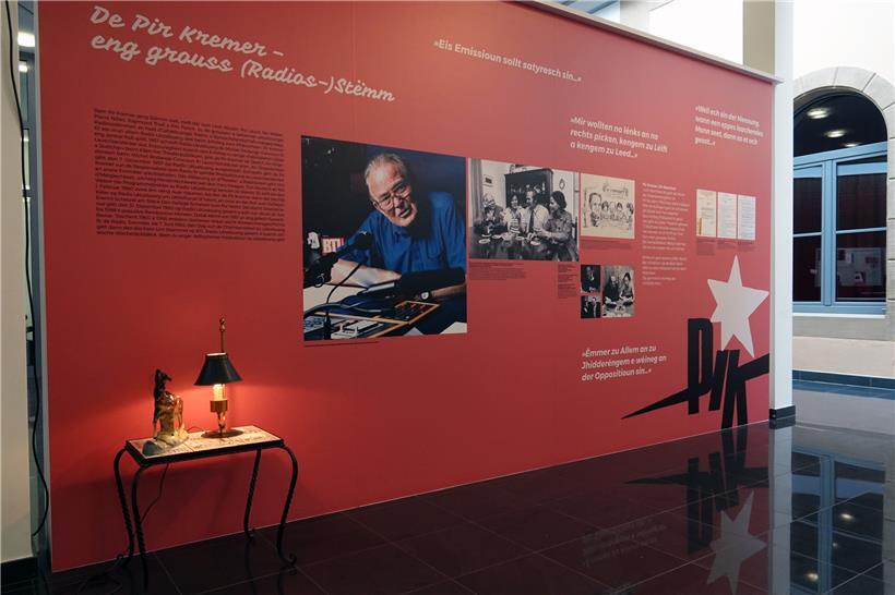 Die Ausstellung ist in sechs Bereiche unterteilt worden, um das vielfältige Schaffen des Autors verdeutlichen zu können
