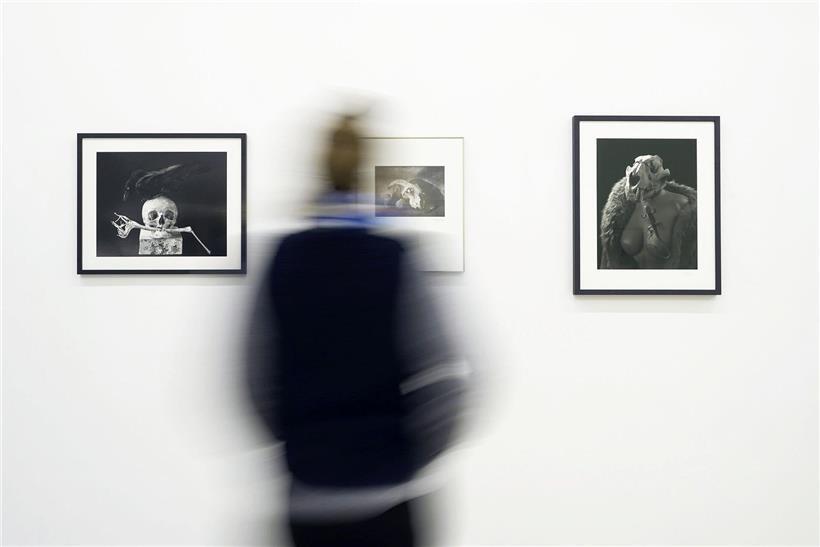 Ausstellung Michel Medinger mit modernen Kunstwerken, laufend bis 31. Januar, Galerie Innenansicht