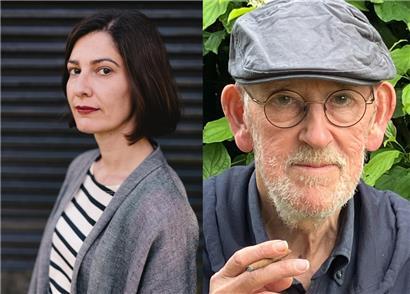 Die Autor*innen Elise Schmit (links) und Guy Rewenig (rechts) äußern sich in den Medien zum politischen Geschehen
