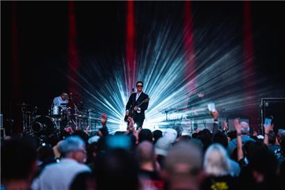 Die Band Interpol auf der Main Stage
