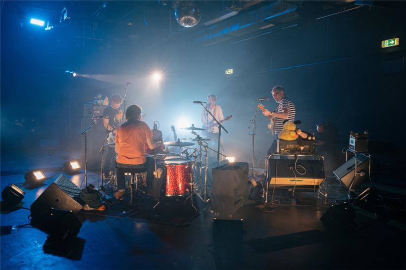  Die Band Tocotronic stellt die neue Platte im Berliner Club SO36 vor
