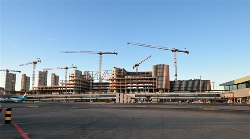 Die Bauarbeiten am Skypark Business Center sollen 2023 abgeschlossen werden
