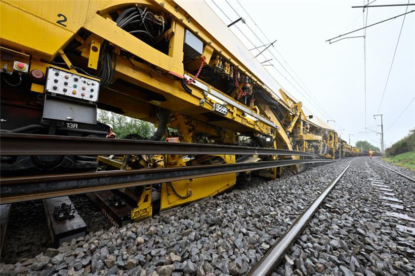 Die Baustelle zwischen Betzdorf und Hagelsdorf
