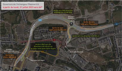 Die Bauwerke der „Liaison Micheville“ sind wohl die teuersten Straßen Luxemburgs. Für die 3,3 Kilometer Strecke wurde ein Budget von 350 Millionen Euro geplant.
