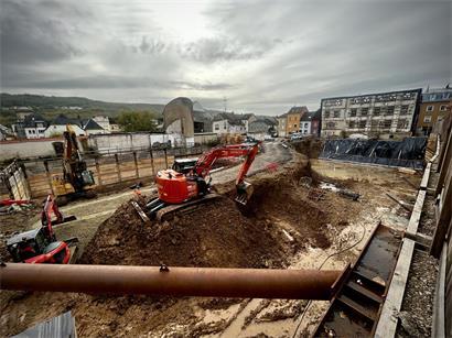 Die Baxerasgärten am Montagmorgen