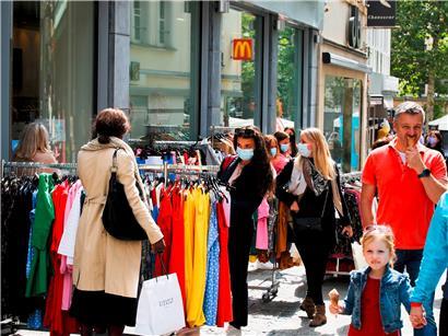 Die Braderie 2021 war noch nicht mit jenen aus Vor-Corona-Zeiten zu vergleichen

