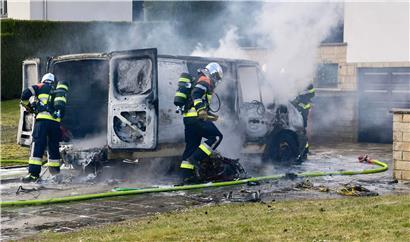 Die Brandursache ist zurzeit noch unbekannt
