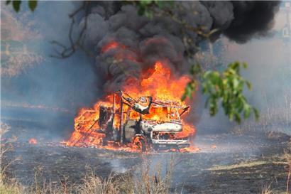 Die Brandursache war am Sonntag noch nicht geklärt

