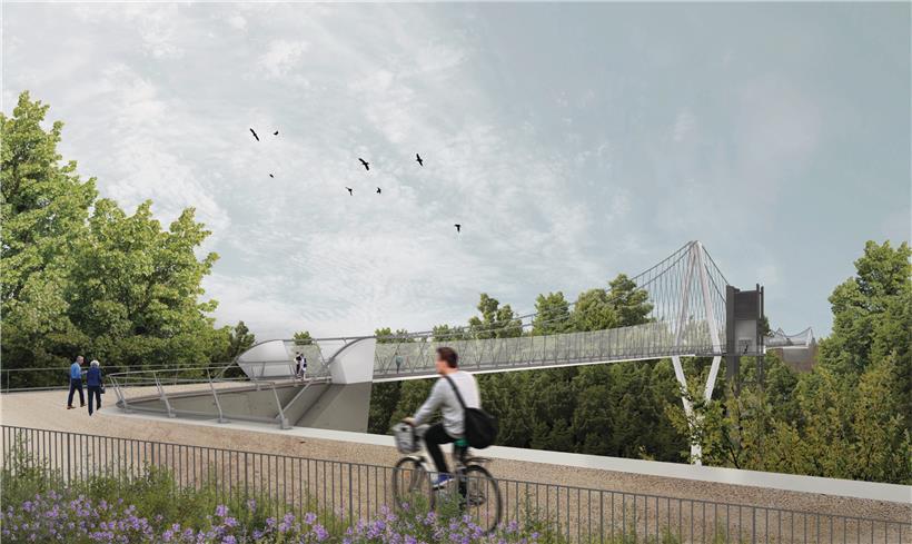 Die  Brücke soll 2025 fertig sein
