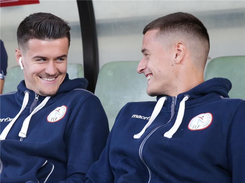 Olivier und Vincent Thill spielen kurz zusammen, bevor sie wegen des Ukraine-Kriegs flüchten müssen.