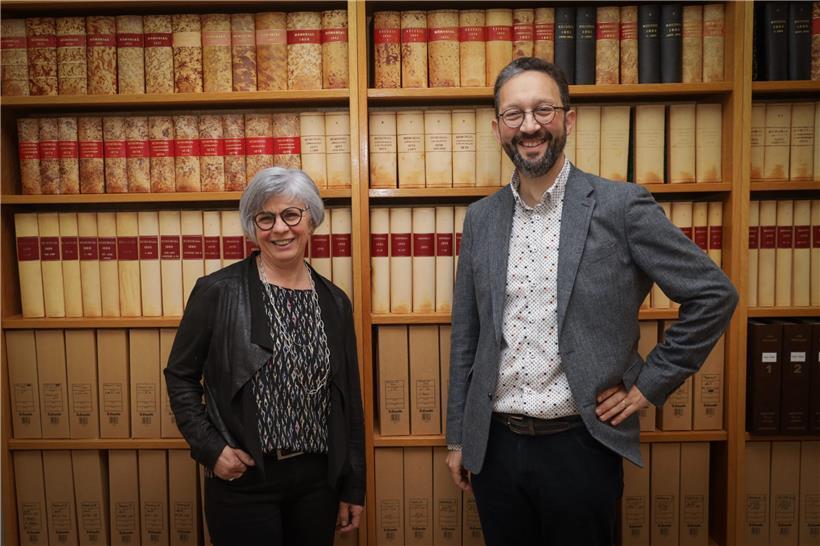 Die Bürgermeister haben gut lachen: Christiane Thommes-Bach (Wahl) und Paul Engel (Grosbous) freuen sich über 62,25% bzw. 70,42% Zustimmung für die Gemeindefusion beim Referendum am Sonntag
