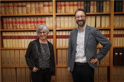 Die Bürgermeister haben gut lachen: Christiane Thommes-Bach (Wahl) und Paul Engel (Grosbous) freuen sich über 62,25% bzw. 70,42% Zustimmung für die Gemeindefusion beim Referendum am Sonntag
