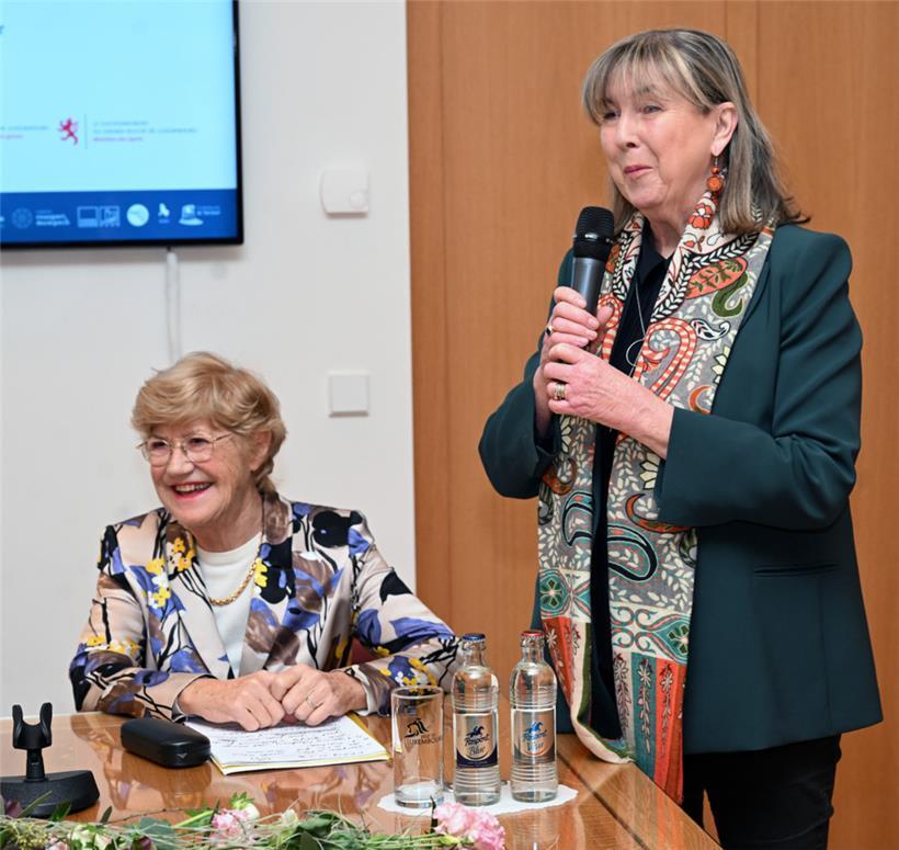 Die Bürgermeisterin der Stadt Luxemburg, Lydie Polfer (r.), und ihre Schöffin Simone Beissel  (l., beide DP) haben – genau wie der Käerjenger Bürgermeister Michel Wolter (CSV) – jeweils eine parlamentarische Anfrage gestellt
