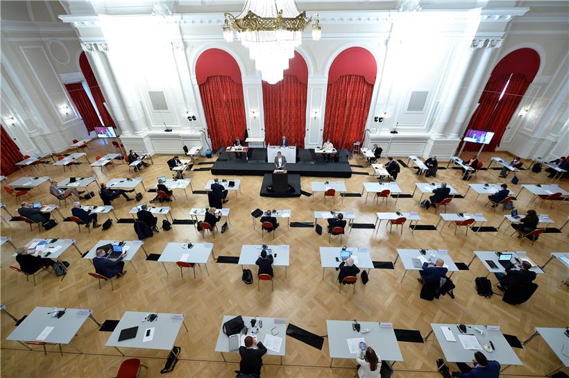 Die Chamber in ihrem provisorischen Domizil, dem „Cercle Cité“
