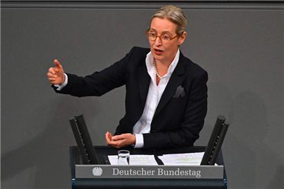 Die Chefin der rechtsextremen AfD, Alice Weidel, erhofft sich eine Aufwertung durch eine Annäherung an den Tech-Milliardär Elon Musk
