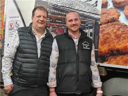 Die Chefs des „Chalet au Gourmet“: Gaston Schmol (l.) und der neue Mitinhaber Jeff Schmitz 
