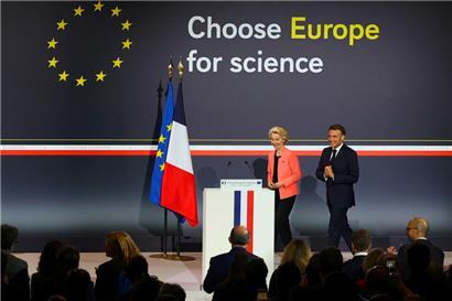 Die „Choose Europe for Science“-Konferenz an der Sorbonne in Paris hatte hohen Besuch
