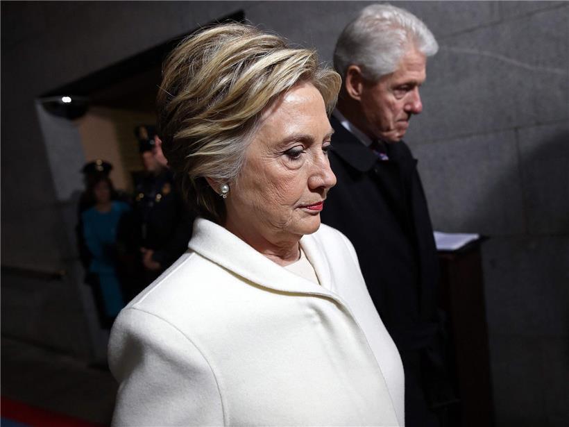 Bill und Hillary Clinton während ihrer Aussage vor dem US-Kongress im Epstein-Untersuchungsausschuss
