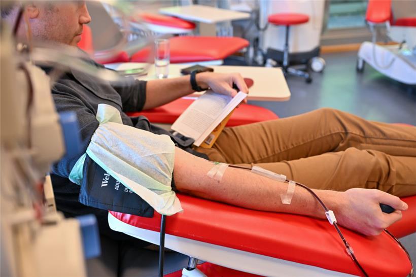 Die „Croix-Rouge“ beklagt in regelmäßigen Abständen einen Mangel an Blutspenden
