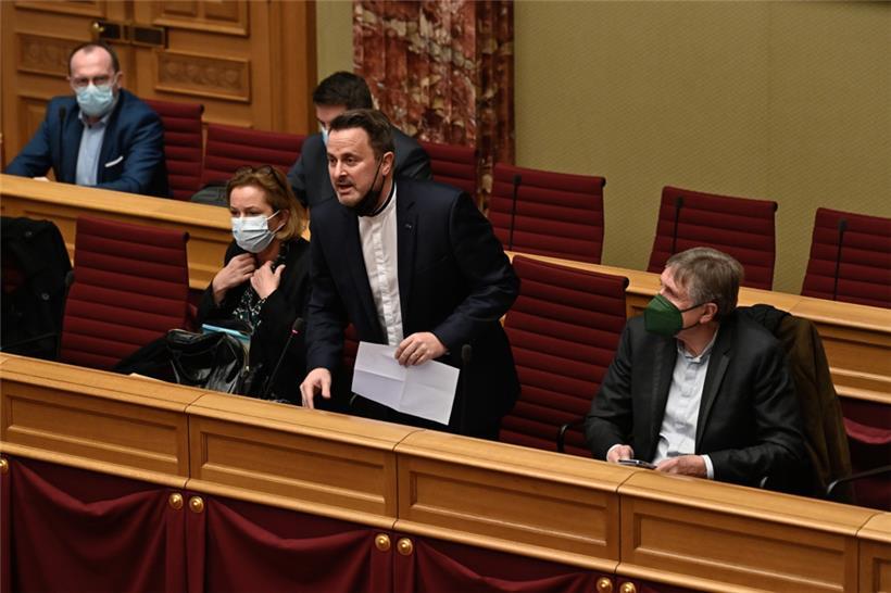 Die DP, die Partei von Premierminister Xavier Bettel, würde laut „Sonndesfro“ auf zwölf Sitze kommen
