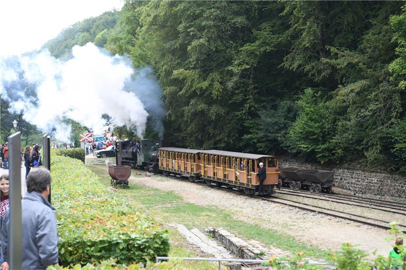 Die Dampflokomotiven im Fond-de-Gras fahren bald wieder
