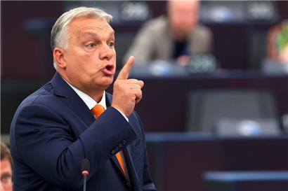 Die Debatte mit dem ungarischen Regierungschef Viktor Orban im EU-Parlament war außergewöhnlich heftig
