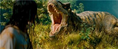 Die Dinos sind zurück: Szene des Films „Jurassic World: Rebirth“ 
