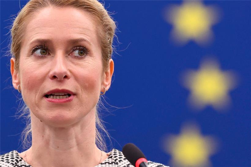 Die EU-Außenbeauftragte Kaja Kallas
