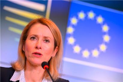 Die EU-Außenbeauftragte Kaja Kallas braucht eine hohe Frustrationstoleranz in ihrem Job
