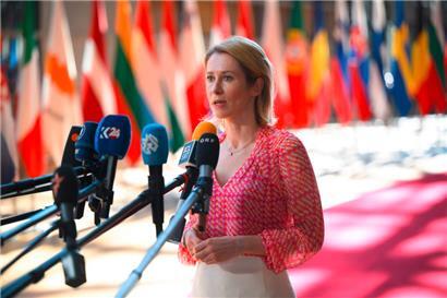 Die EU-Außenbeauftragte Kaja Kallas ist der Ansicht, dass Russland keinen Frieden, sondern weiterhin Krieg will
